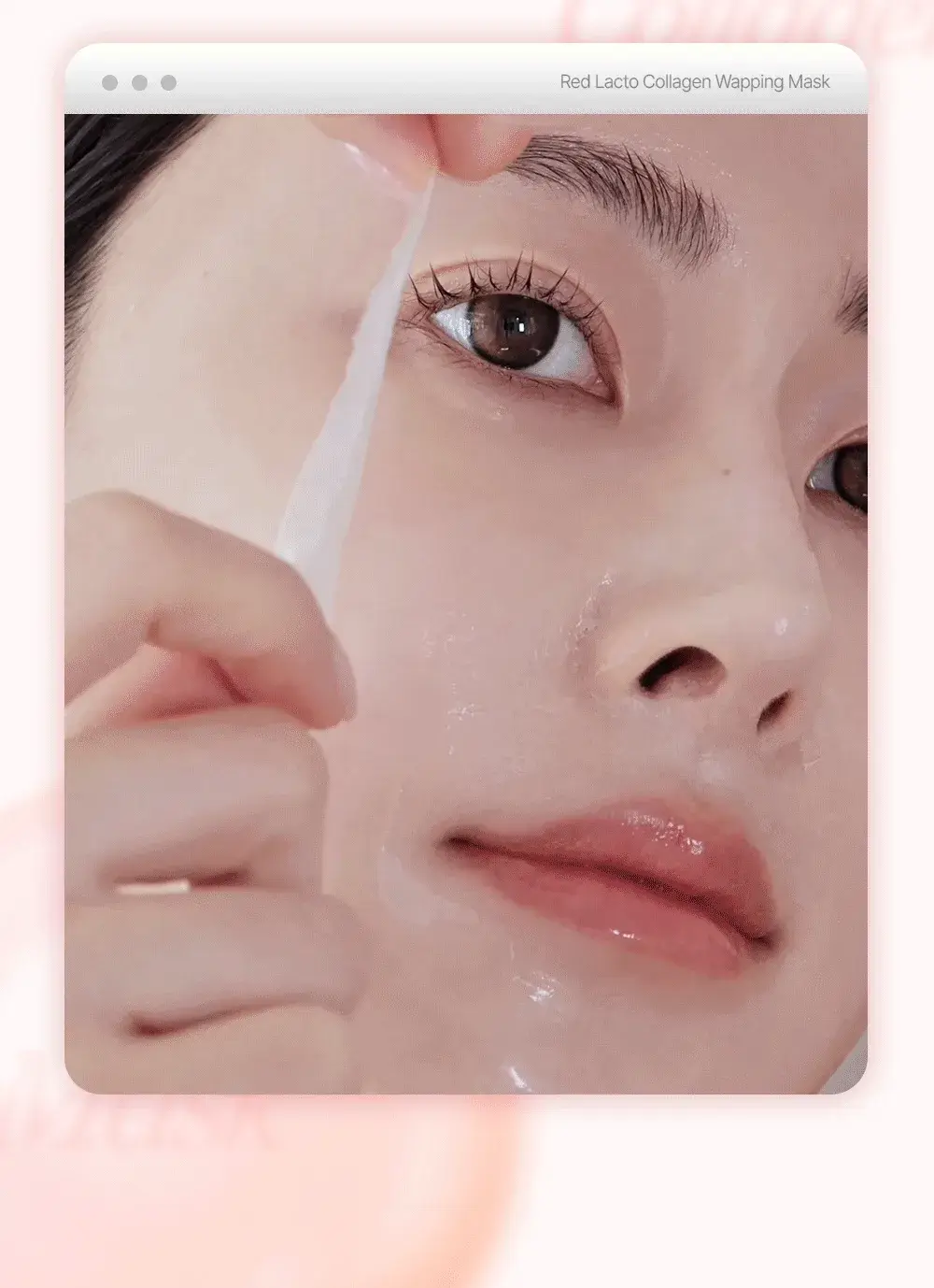 [원조랩핑] 메디필 레드락토 콜라겐 랩핑 마스크 70ml 대용량 기획 (+30ml) 상세페이지 20